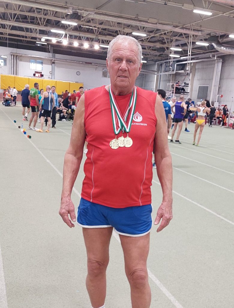 Sebők Árpád, Fedettpályás Szenior Magyar Bajnokság 2025