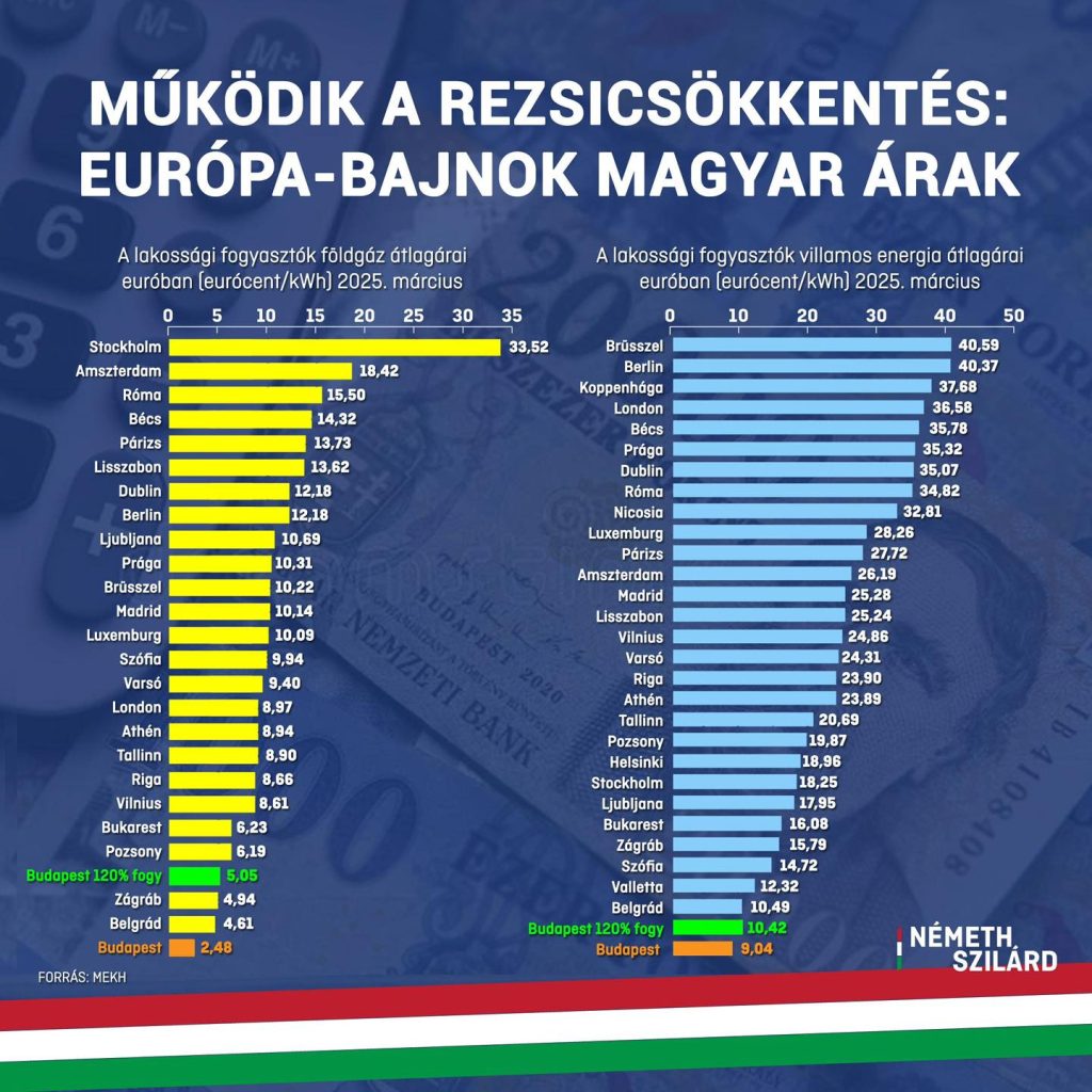 rezsicsökkentés, Németh Szilárd