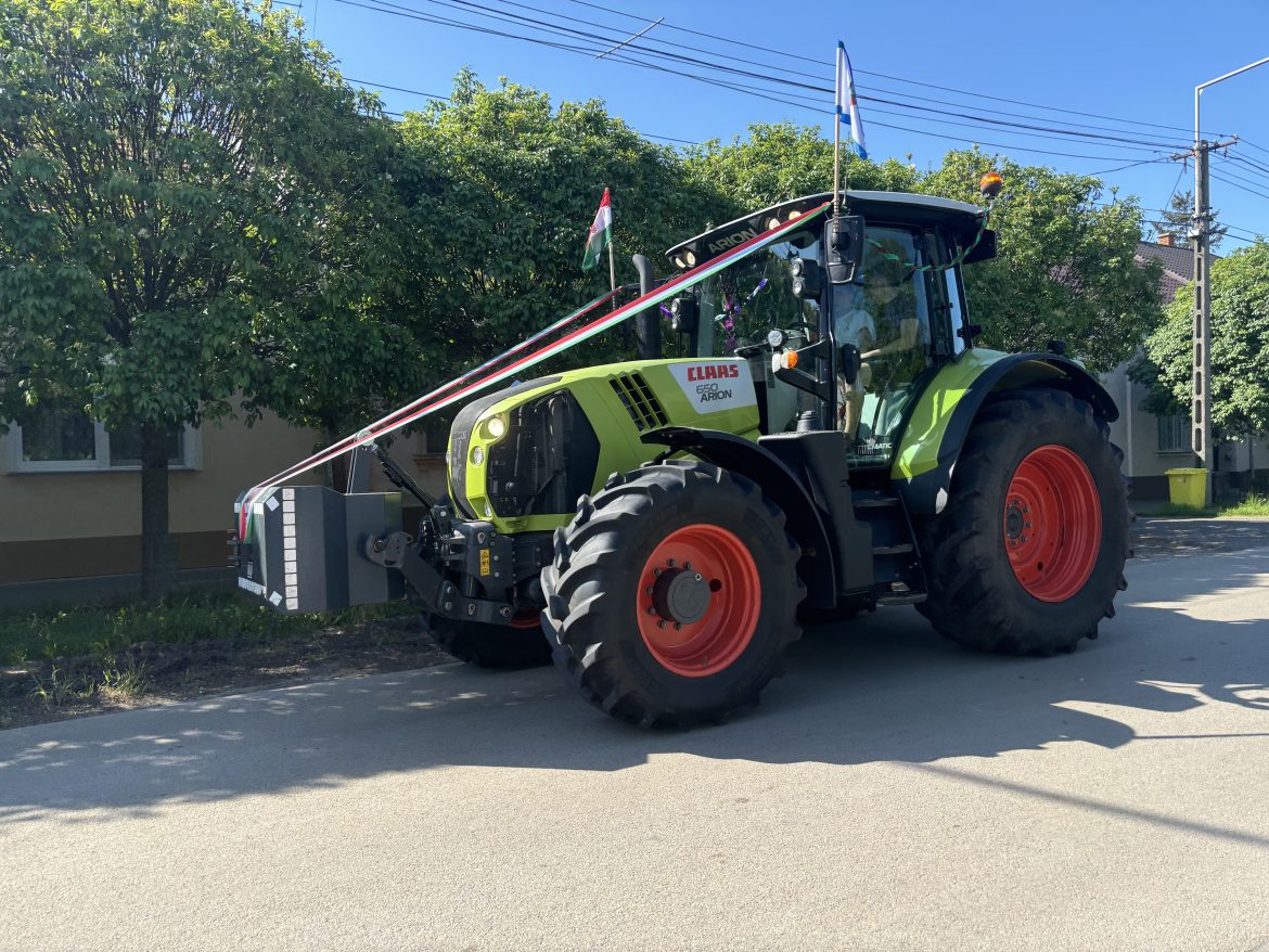 traktoros ballagás, Galamb