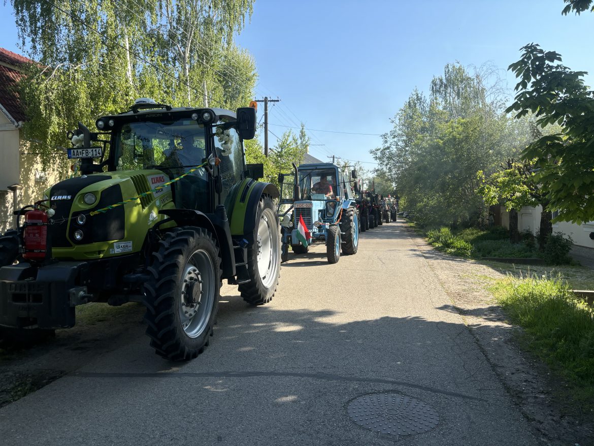 traktoros ballagás, Galamb