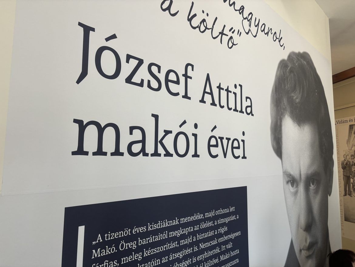 szabadtéri kiállítás, József Attila makói évei