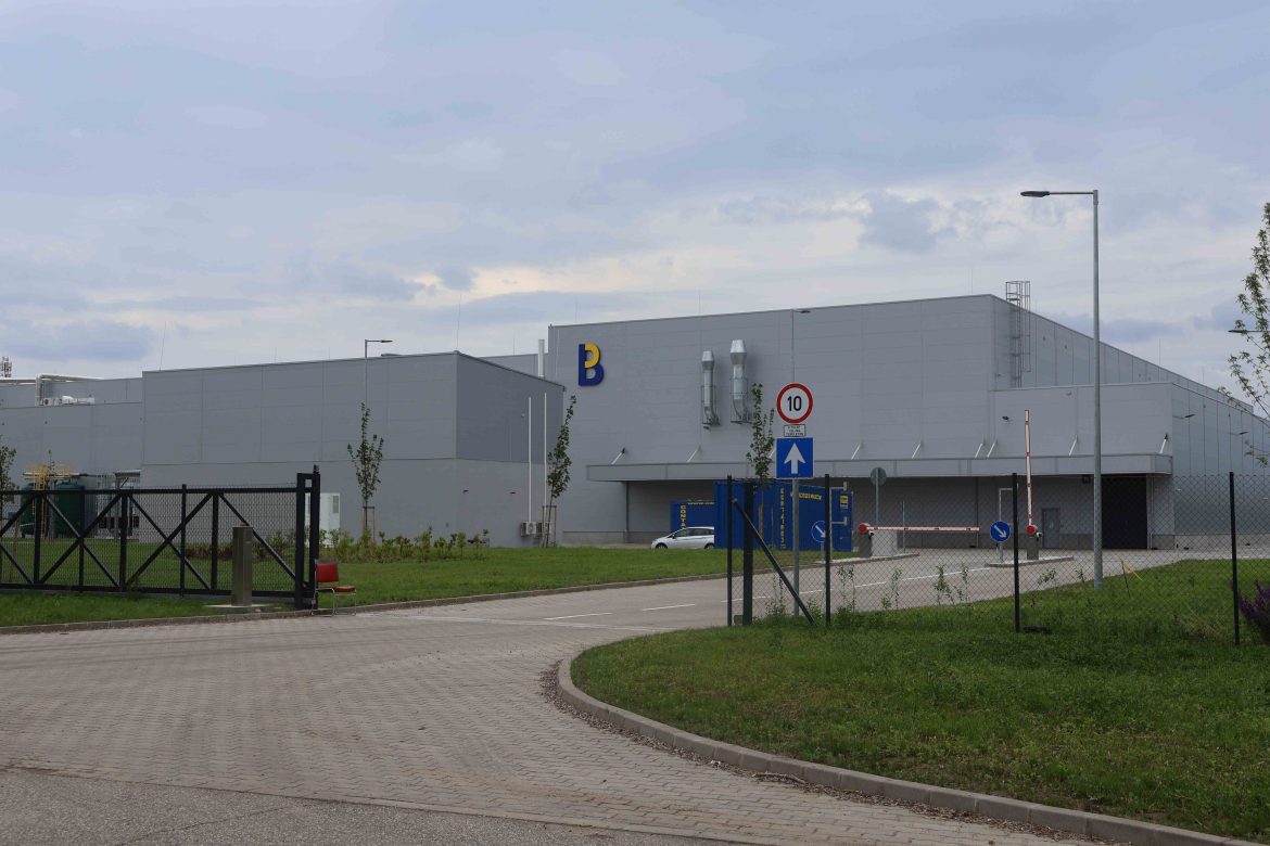 Benepack, Makó, új gyár, fotó: Miklós András