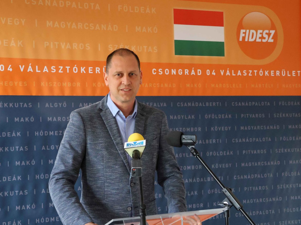 Czirbus Gábor, Fidesz, Makó, Fotó: Miklós András