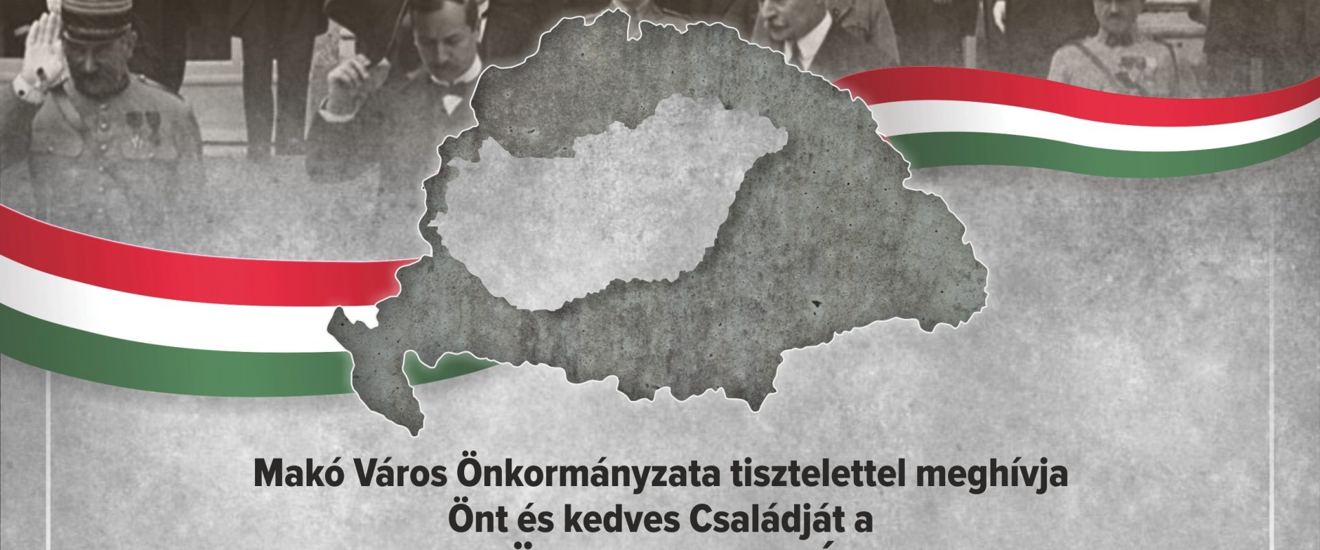 a nemzeti összetartozás napja, Makó, plakát