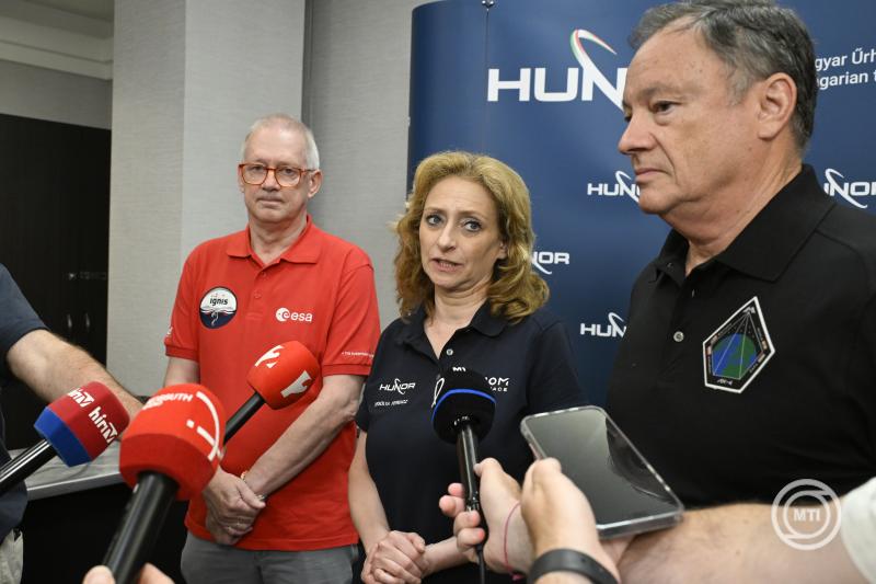 Ferencz Orsolya, a HUNOR-program vezetője, fotó: MTI