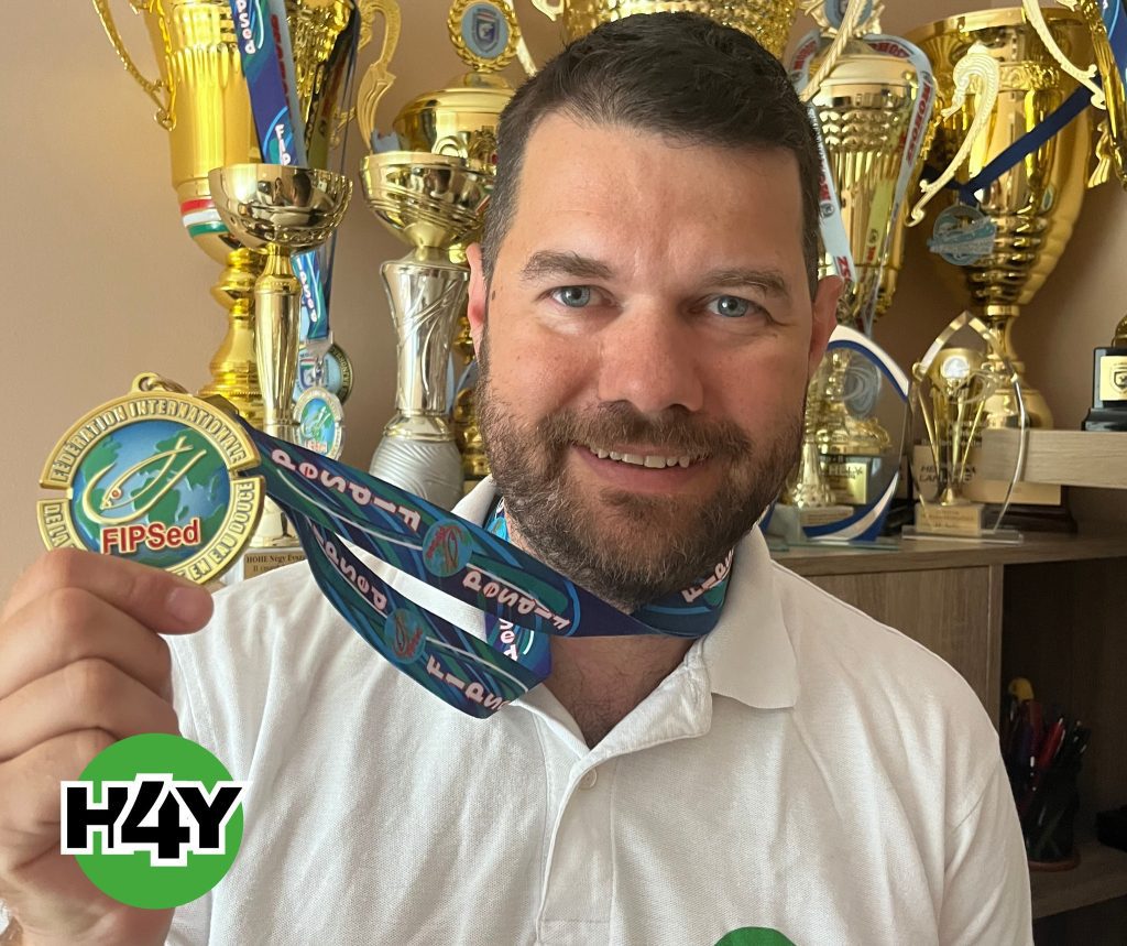 Jéger Szabolcs, sporthorgász, világbajnokság, világbajnok, fotó: Jéger Szabolcs hivatalos facebook-oldala