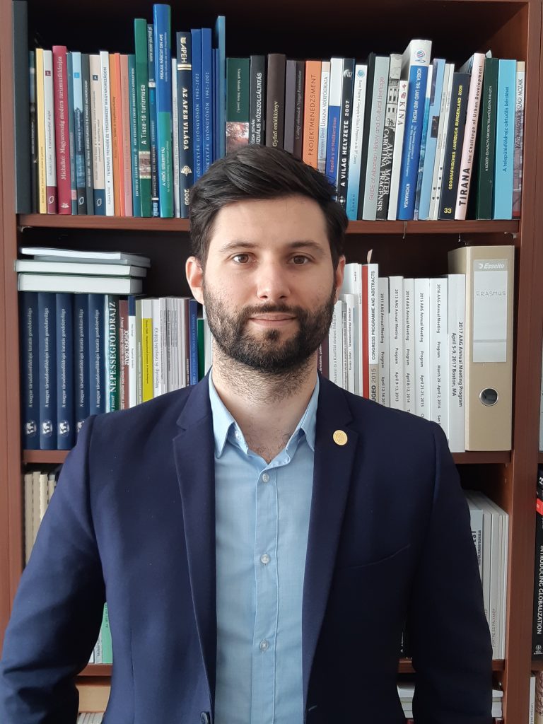 Nagy Gyula, az SZTE Társadalomföldrajzi Tanszékének adjunktusa, fotó: SZTE