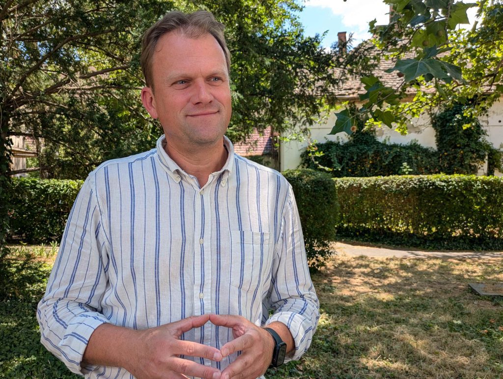 Sipos József növényorvos, Sipos gazda, aratás, fotó: Miklós András