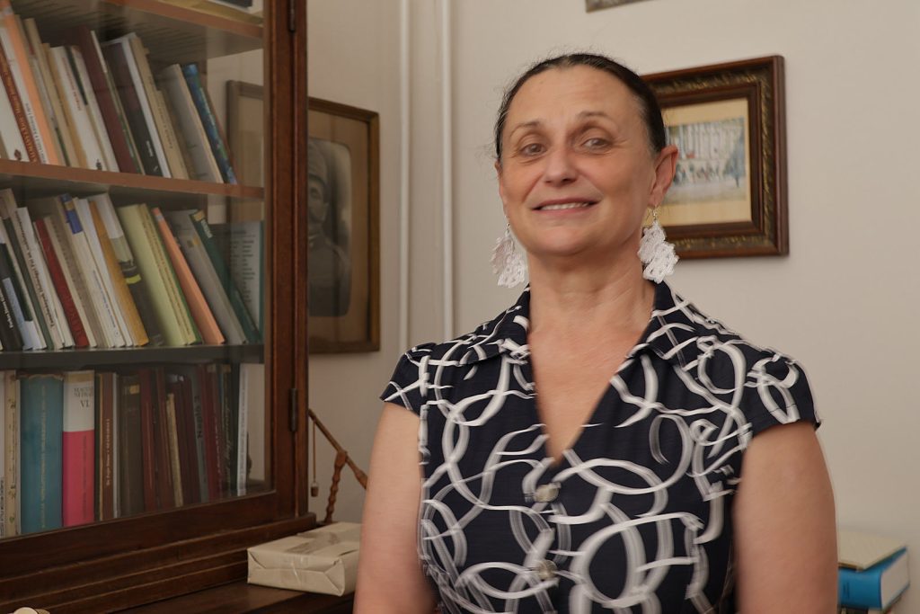 Szikszai Zsuzsanna, igazgató, József Attila Városi Könyvtár és Múzeum. Fotó: Jeszenszky Zoltán