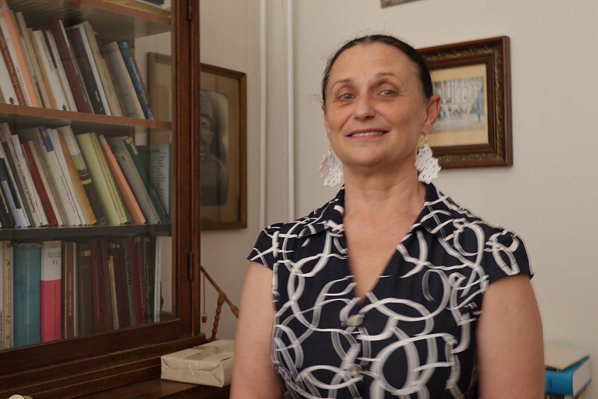 Szikszai Zsuzsanna, igazgató, József Attila Városi Könyvtár és Múzeum. Fotó: Jeszenszky Zoltán