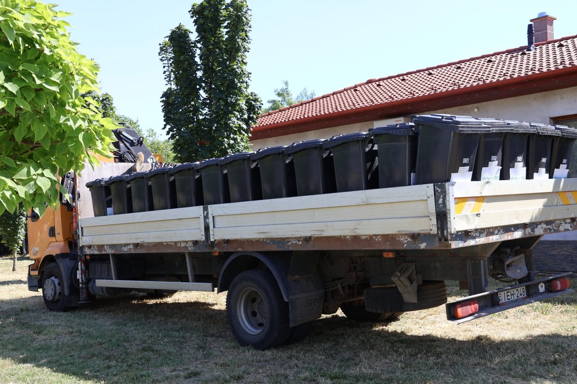 zöldhulladék-gyűjtő edényzet