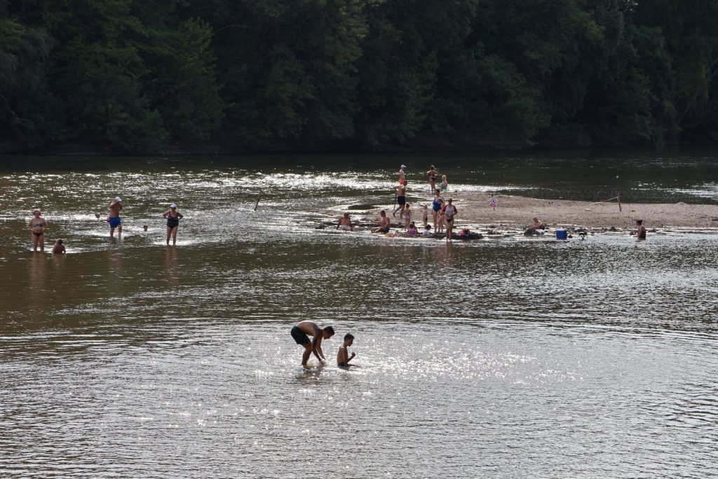 maros, folyó, homokpart