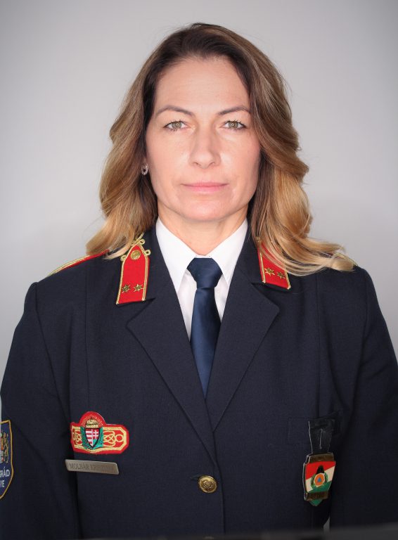 Molnár Krisztina, szóvivő, Csongrád-Csanád Vármegyei Katasztrófavédelmi Igazgatóság