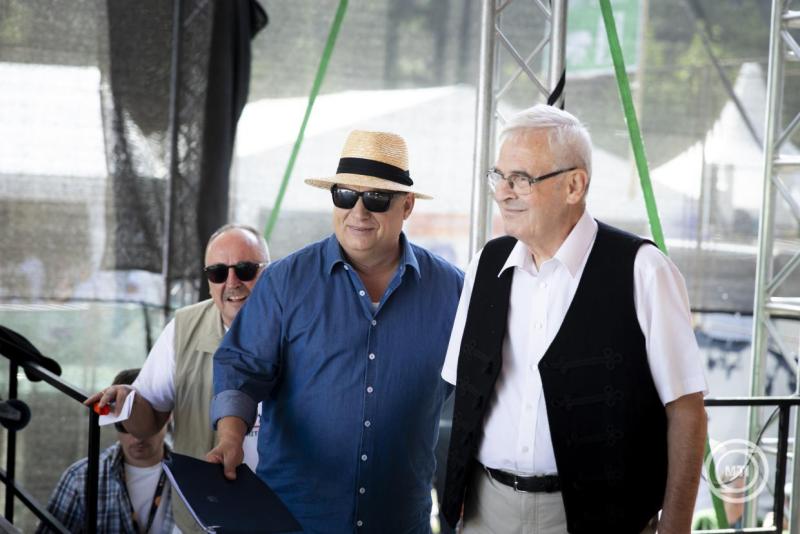 Orbán Viktor, miniszterelnök, Tusványos, beszéd, fotó: MTI