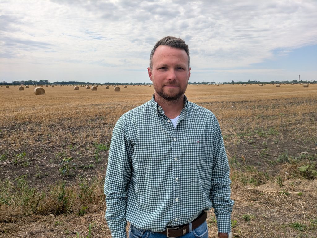 Szél István, a Nemzeti Agrárgazdasági Kamara (NAK) Csongrád-Csanád vármegyei elnöke, Magyarok Kenyere program fotó: Miklós András