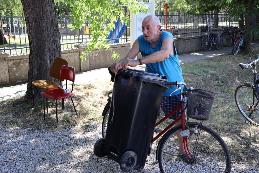 zöldkuka, hulladékgyűjtés, Makó