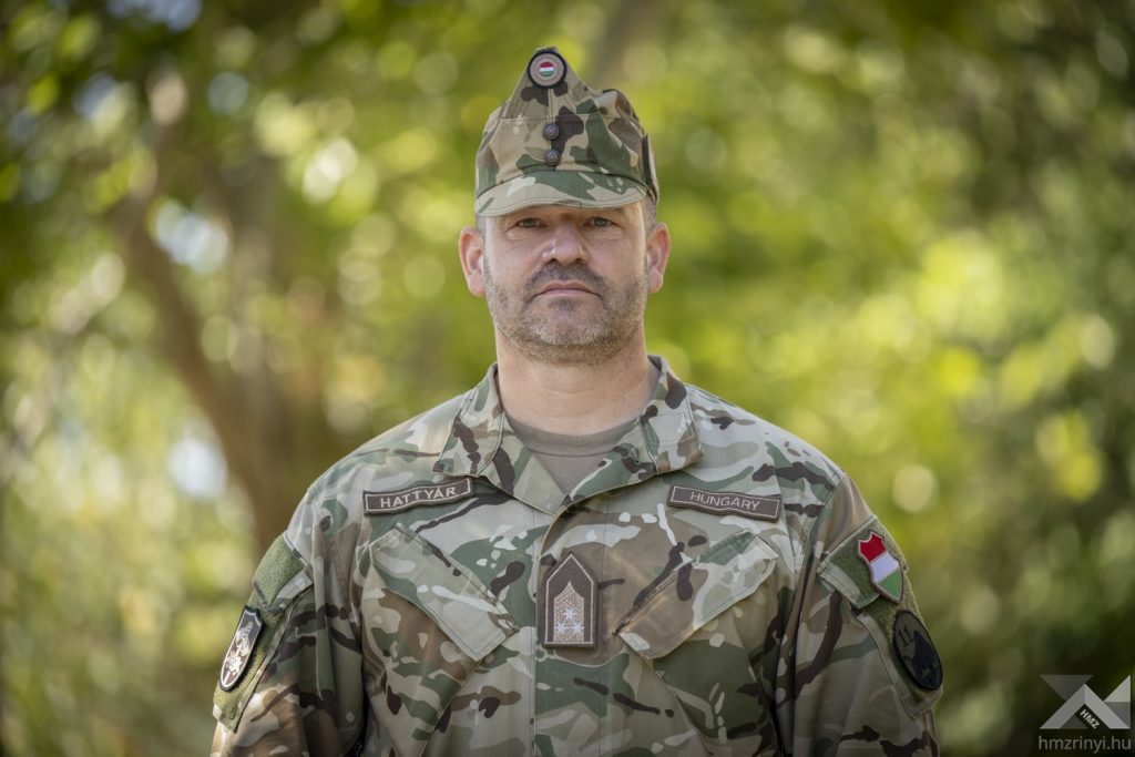 Hattyár István ezredes, MH Kinizsi Pál 30. Páncélozott Gyalogdandár, fotó: honvédelem.hu