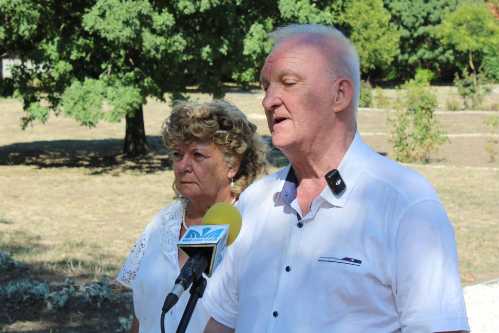 nemzetközi alkotótábor, Kövegy, avatás