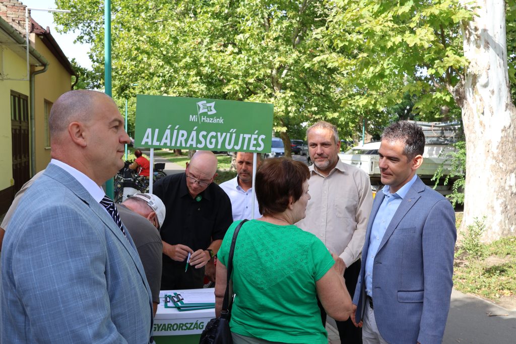 Mi Hazánk, Makó, utcafórum