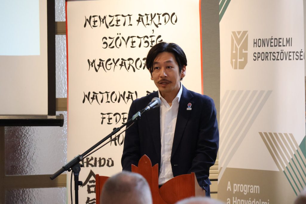 aikido konferencia, Makó, Japán