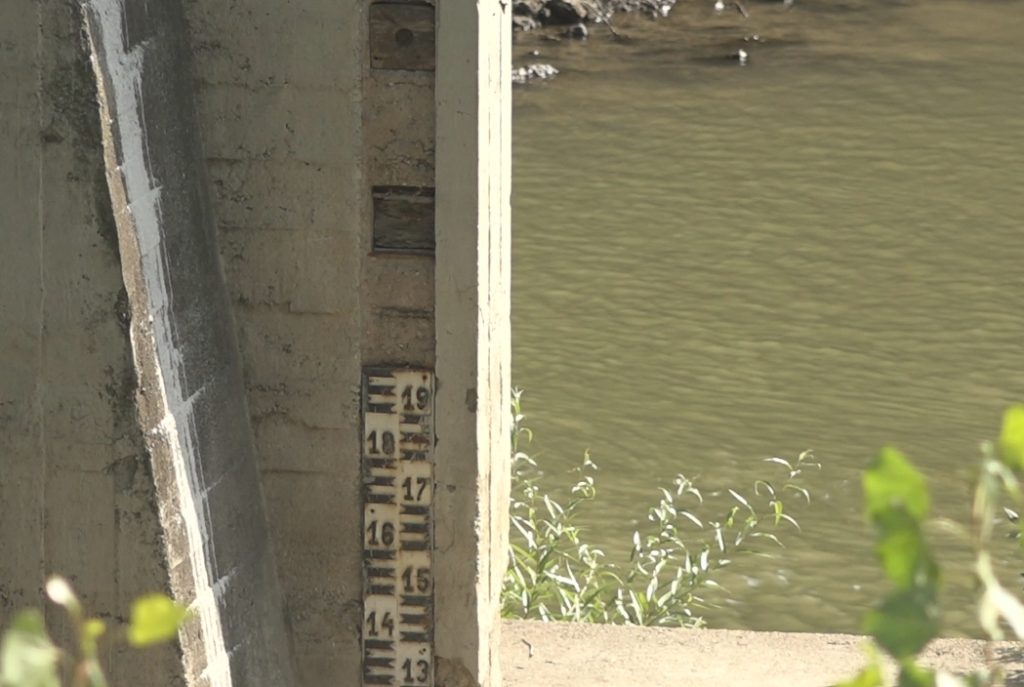 Makó, Maros, híd, vízmérce, Maros-folyó