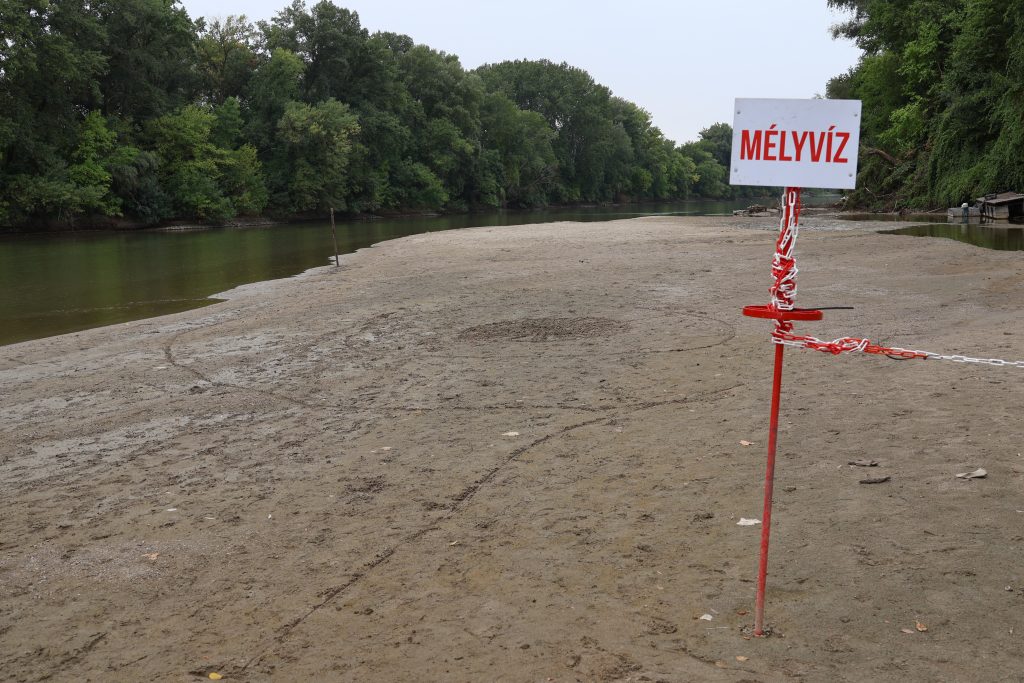 Maros, Makó, homokpad a folyó medrében