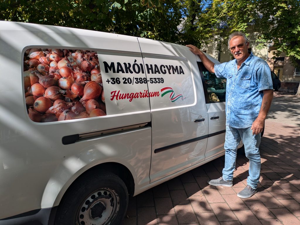 makói hagyma, vöröshagyma, hungarikum, Fekete János, hagymatermesztő