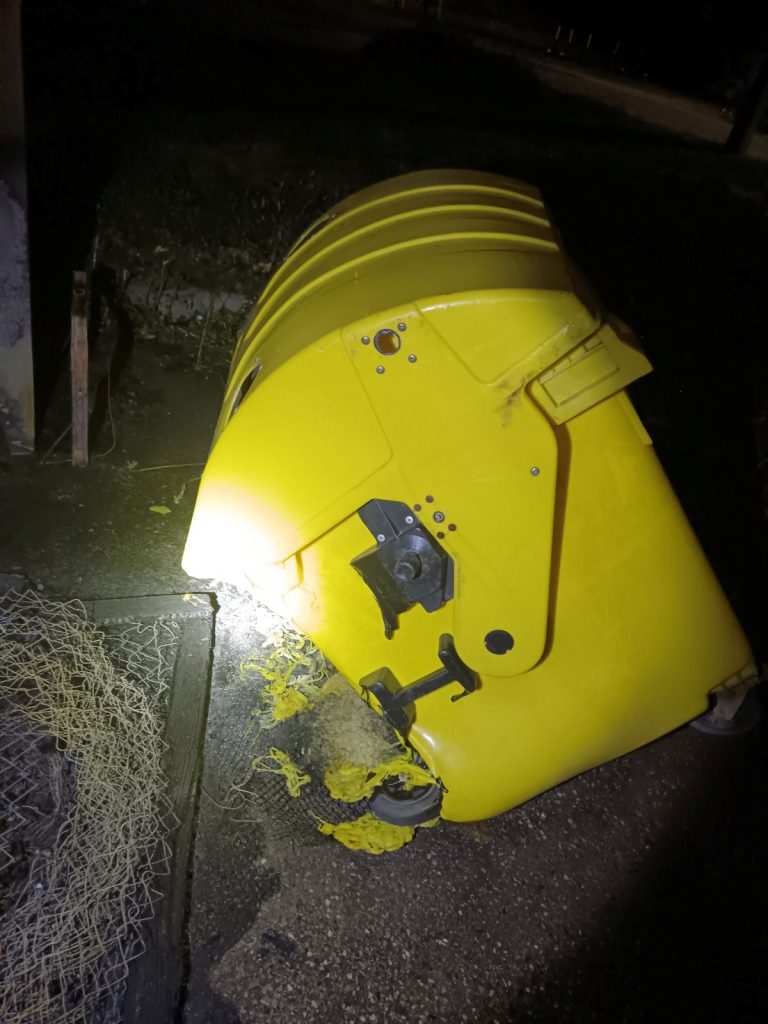 Hódmezővásárhelyen gyújtogatott ittasan egy makói férfi. Fotó: police.hu