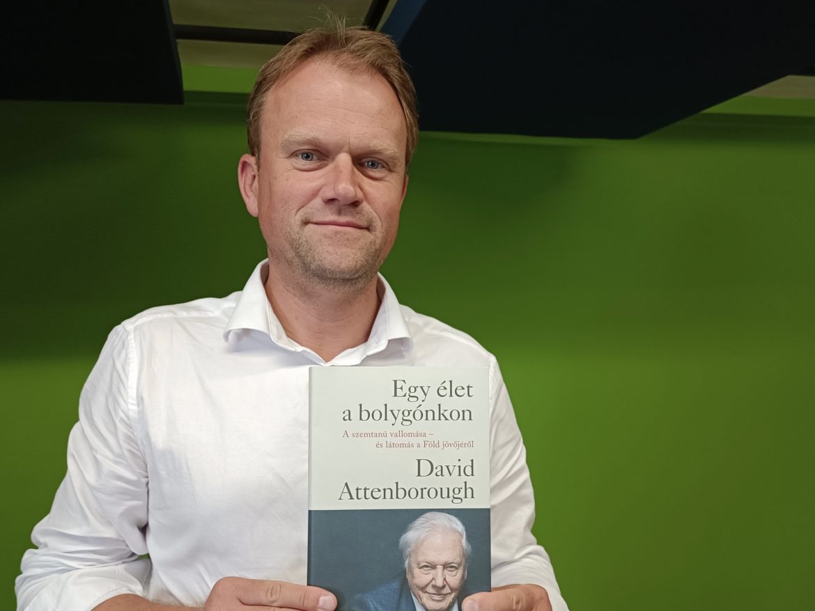 Sipos József, Sipos gazda, könyv, Egy élet a bolygónkon Fotó: Jeszenszky Zoltán