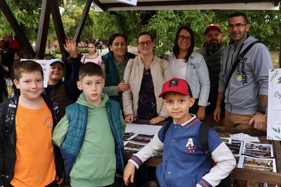 Szignum Kéttannyelvű Egyházi Általános Iskola, családi nap, Makó, 2025. szeptember 27., fotó: Jeszenszky Zoltán