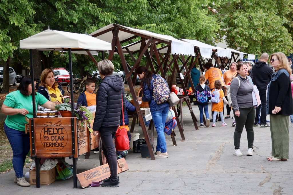 Szignum Kéttannyelvű Egyházi Általános Iskola, családi nap, Makó, 2025. szeptember 27., fotó: Jeszenszky Zoltán