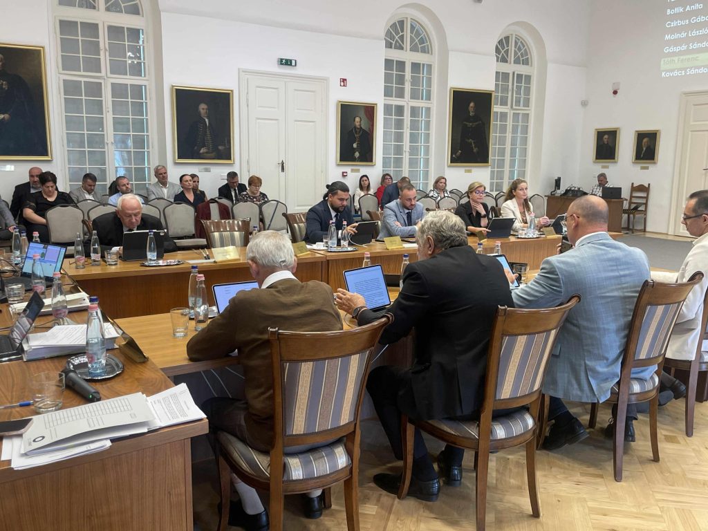 testületi ülés, Makó, Farkas Éva Erzsébet