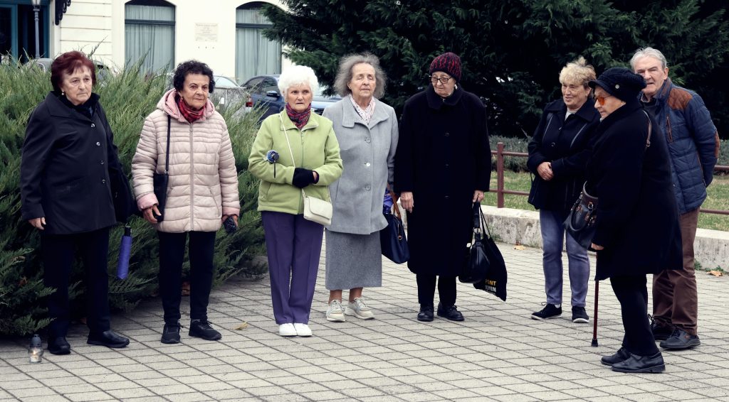 A két világháború, valamint az 1956-os forradalom és szabadságharc hősi halottjaira és civil áldozataira emlékezett a hadirokkantak, hadiözvegyek és hadiárvák makói csoportja. 