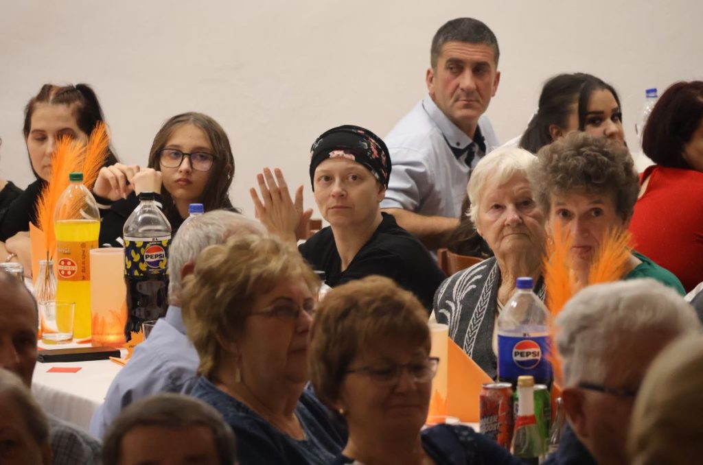 Kövegy, Hagyományőrző bál a kultúrházban 2025. október 25-én, fotó: Jeszenszky Zoltán