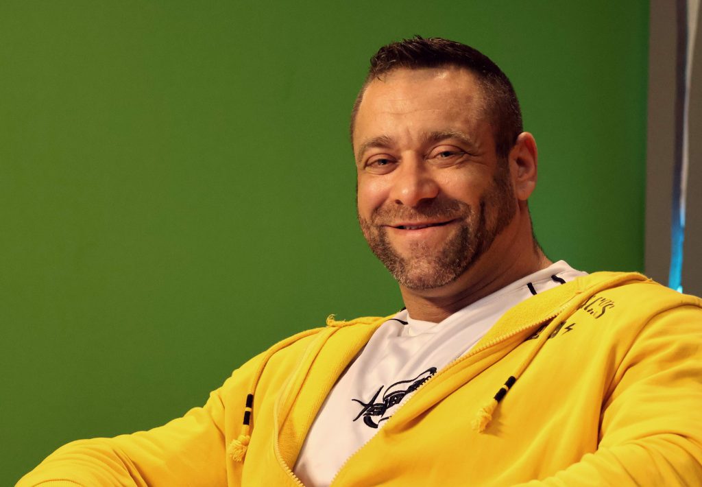 Debreczeni Gábor, hatszoros világbajnok testépítő, fotó: Jeszenszky Zoltán