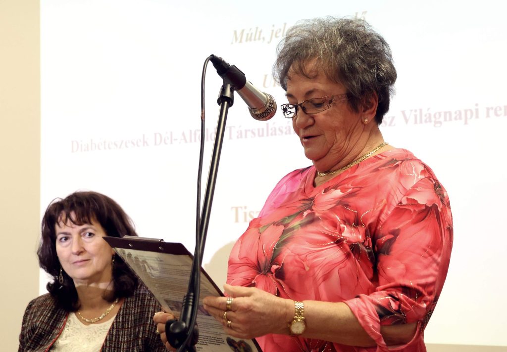 Diabétesz világnap Makón, 2025. november 27., fotó: Jeszenszky Zoltán