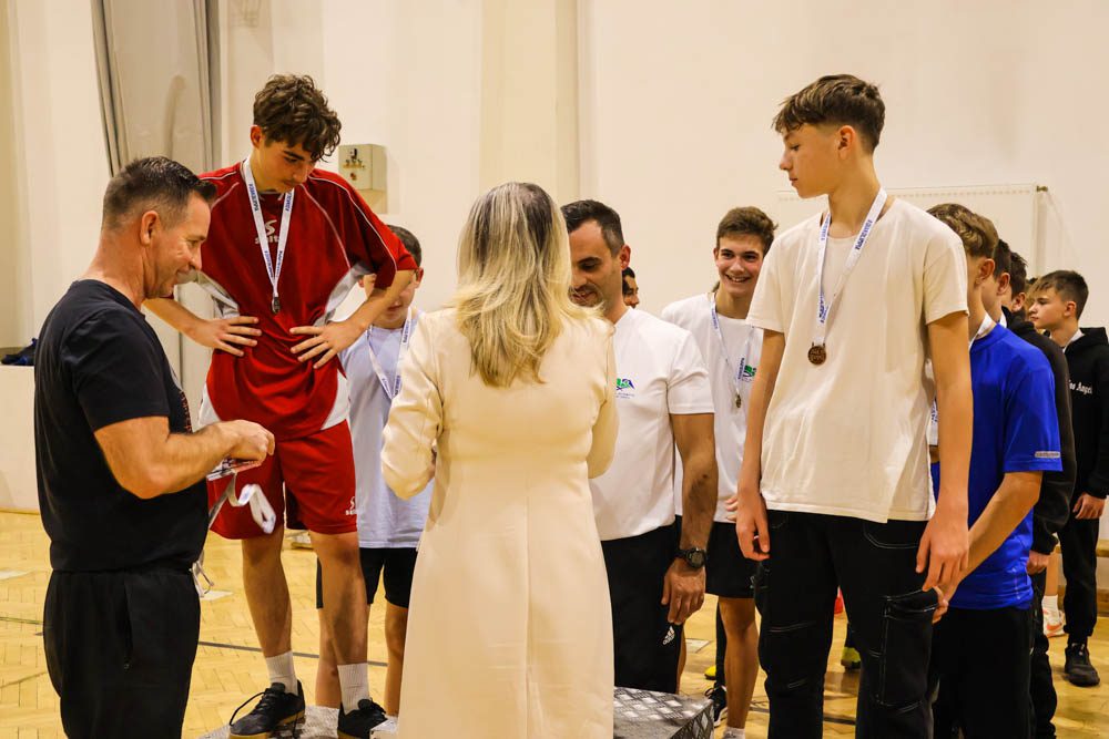 körzeti futsal diákolimpia döntője, Makó, 2025. november 17.,