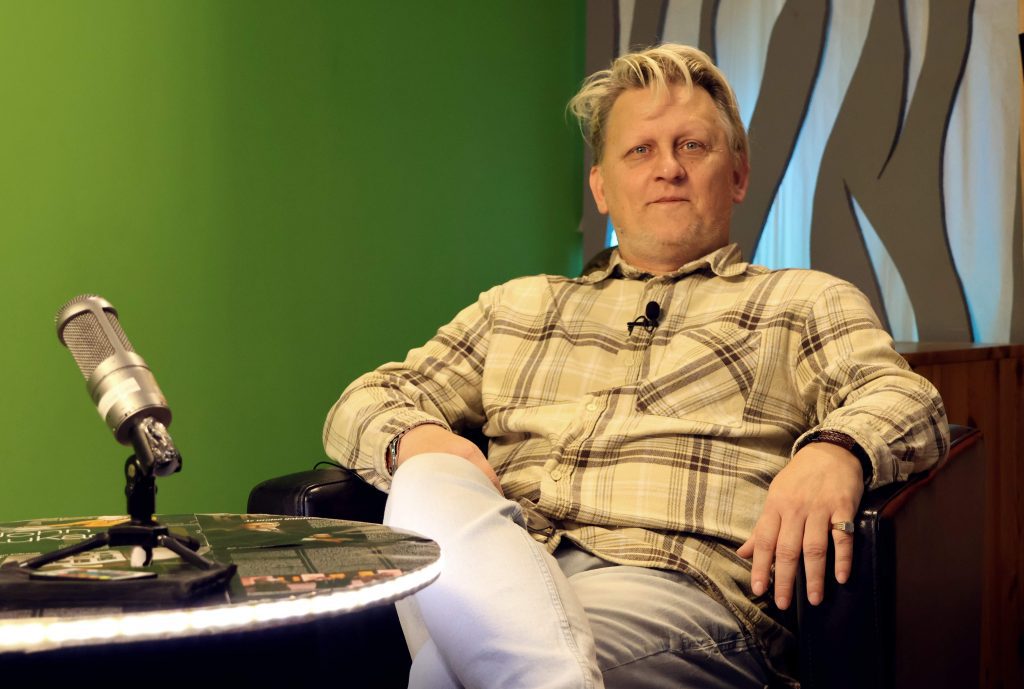 Herczeg Sándor, hódmezővásárhelyi író, politológus, kommunikációs szakember, fotó: Jeszenszky Zoltán