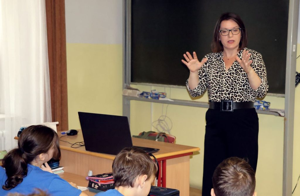 nyílt nap a makói József Attila Gimnáziumban, fotó: Jeszenszky Zoltán