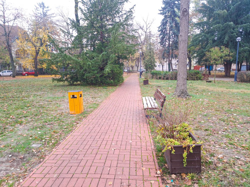 Petőfi park, Makó, felújítás