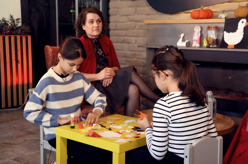 Gábli, Társalgó című műsor felvétele, fotó: Jeszenszky Zoltán