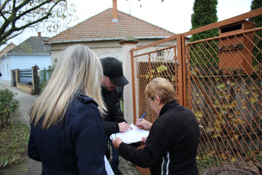 utalványosztás, Makó, Tóth Ferenc