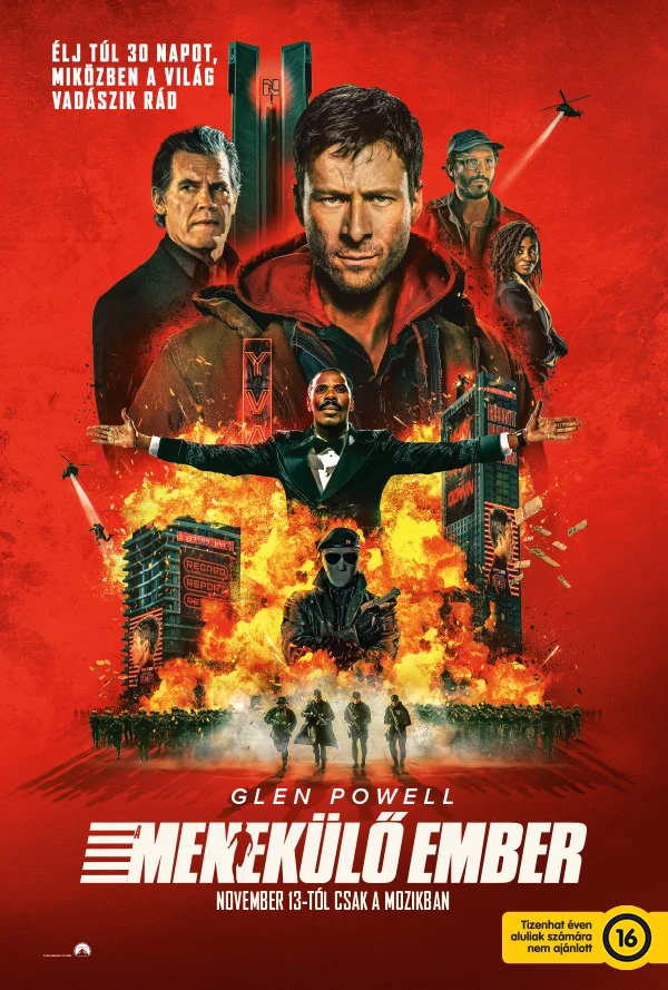 A menekülő ember, plakát, Makói Mozi