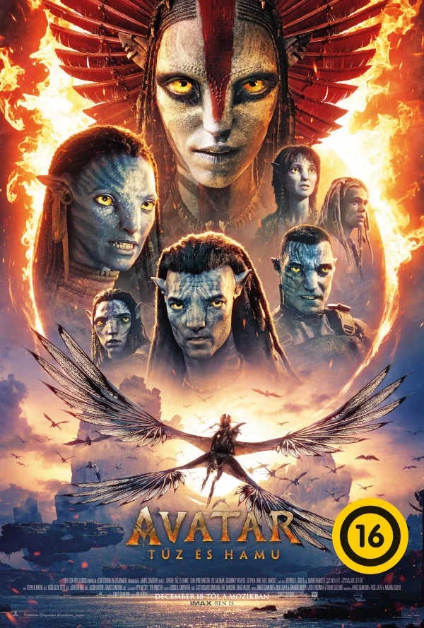 Avatar: Tűz és hamu (Avatar: Fire and Ash), plakát, Makói Mozi