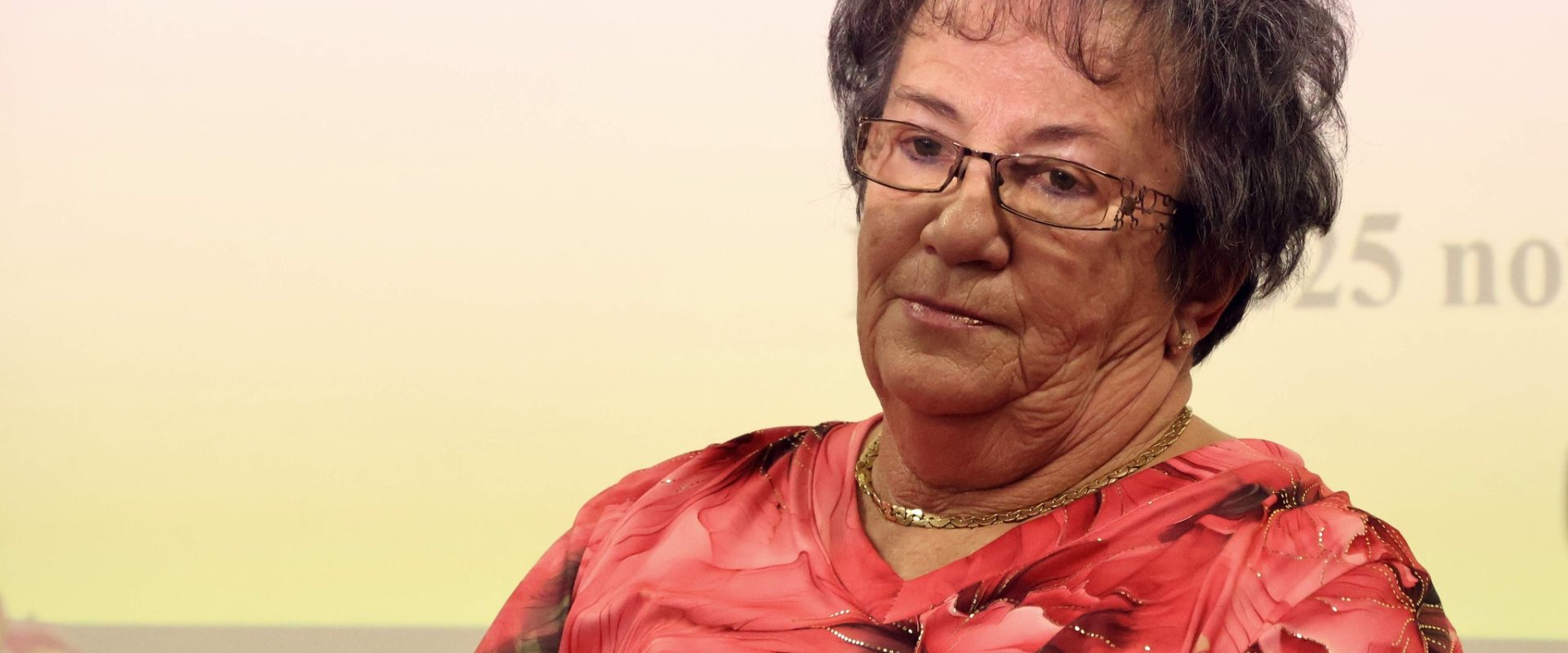 Fülöp Kálmánné, a Makói Diabétesz Egyesület elnöke