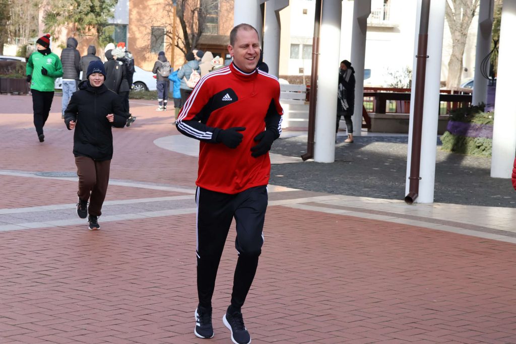 Makó, szilveszter, futás