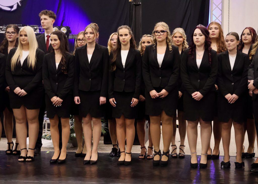 Hódmezővásárhelyi SZC Makói Návay Lajos Technikum és Kollégium szalagavató bálja. Makó, 2025. december 6., fotó: Jeszenszky Zoltán