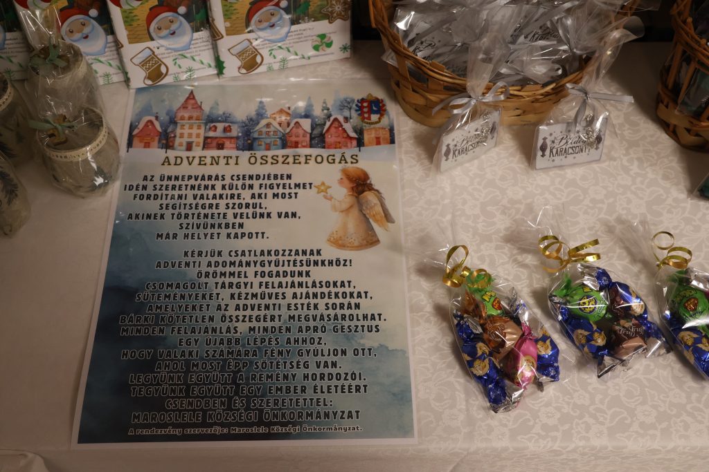 Maroslele, advent, összefogás