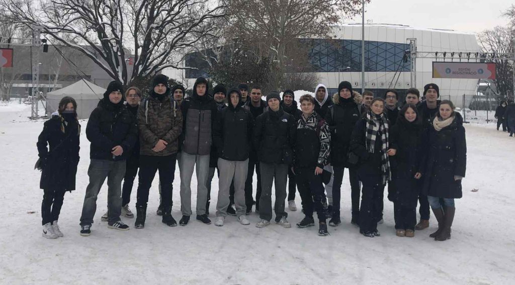 A HSZC Makói Návay Lajos Technikum és Kollégium 20 tanulója is részt vett a 26. alkalommal megrendezett EDUCATIO Nemzetközi Oktatási Szakkiállításon. Fotó: Návay Lajos Technikum