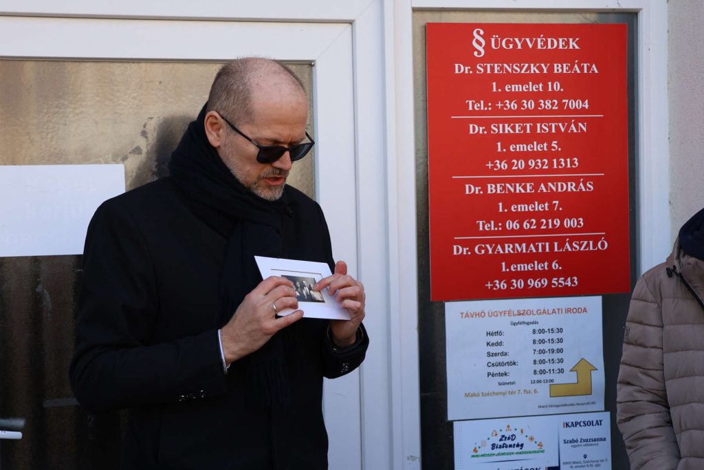 Holokauszt, Makó, botlatókövek